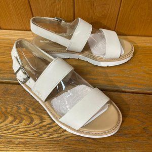 TIMBERLAND WOMEN'S BAILEY BACKSTRAP SANDAL NATURAL NUBUCK A5PPF ALL SIZES